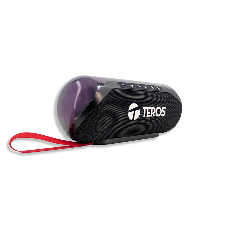 Parlante Inalámbrico Teros TE6047N, 20W, BT: 5.3, Iluminación RGB, Color Negro - Imagen 4