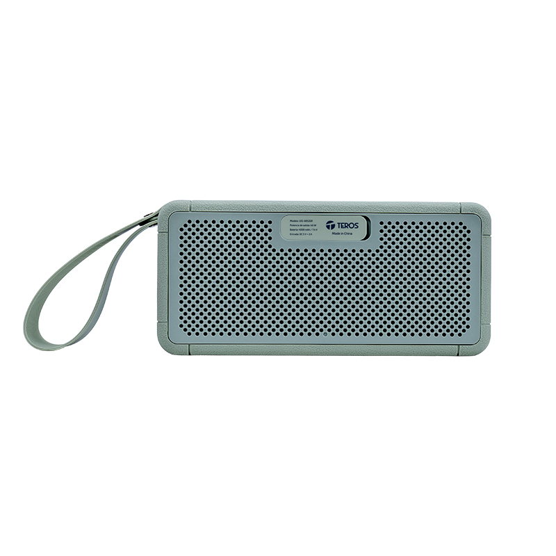 Parlante inalámbrico TEROS Legacy 6052, 8W, BT 5.3, 4000 mAh, USB, TF, Aux, Verde - Imagen 4