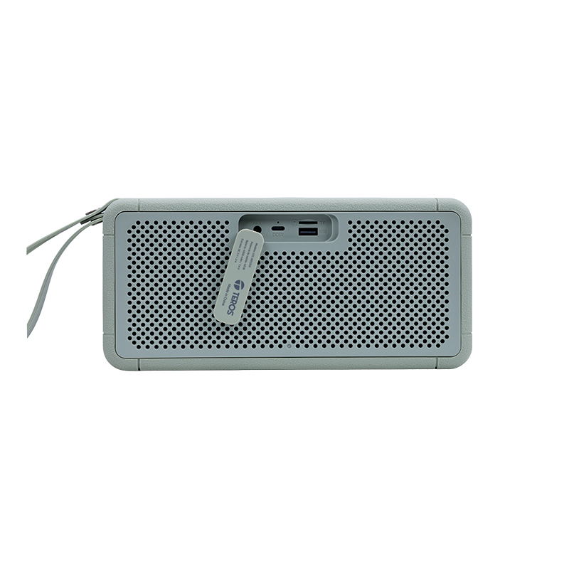 Parlante inalámbrico TEROS Legacy 6052, 8W, BT 5.3, 4000 mAh, USB, TF, Aux, Verde - Imagen 5
