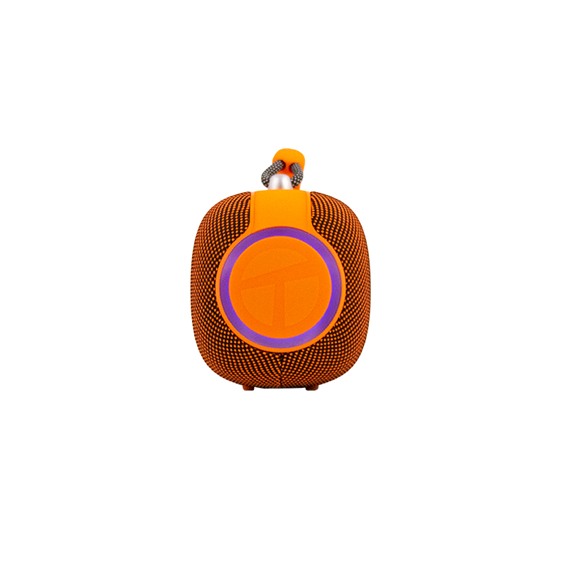 Parlante Inalámbrico Teros Vibes VB-6049, 60W, BT 5.3, 4000 MAH, USB, Luces LED, Orange - Imagen 8