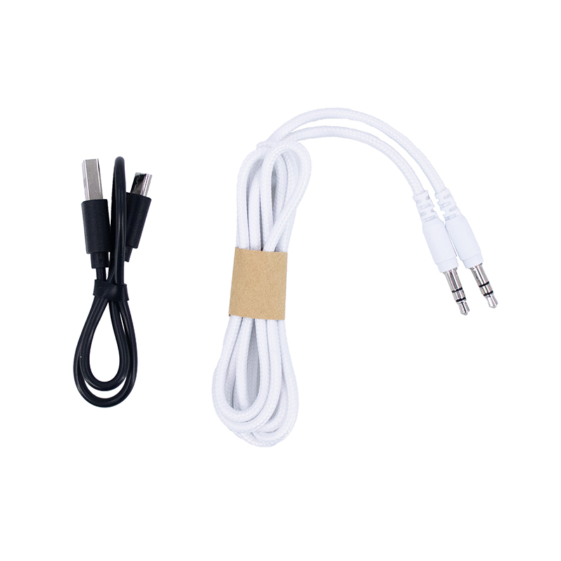 Audífono inalámbricos TEROS TE-8038W, USB-C, Blanco Titanium - Imagen 6